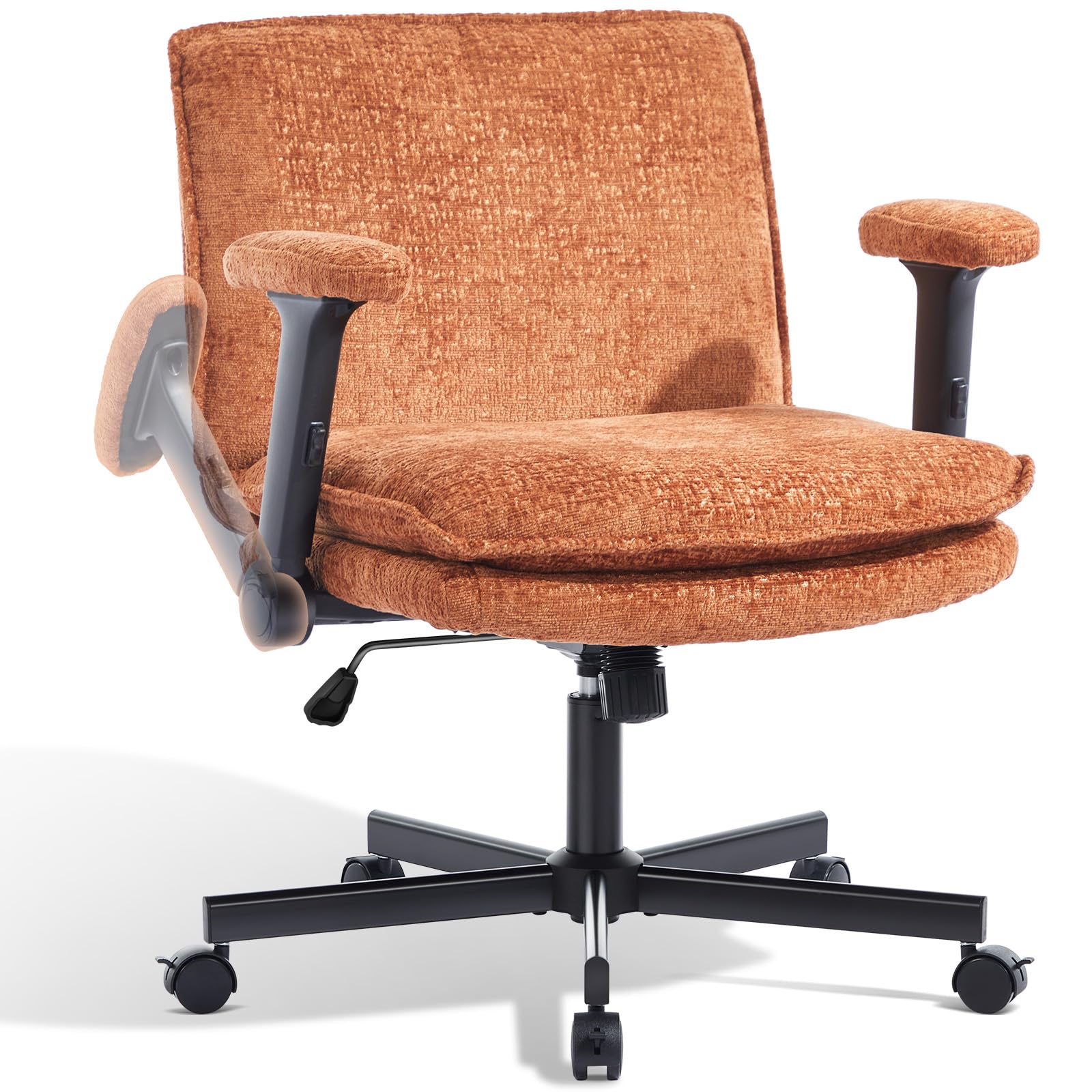Amazon.com: Morkprism Criss Cross Chair with Flip-Up Arms and